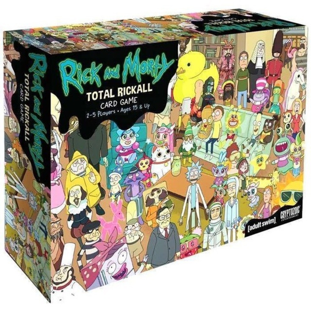 Cryptozoic CZE02174 Rick and Morty Total Rickall Cooperative Card‎ Game